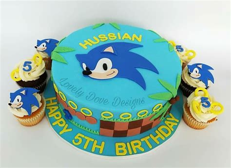 Sonic Made By Ldd Cake Desserts Birthday Cake