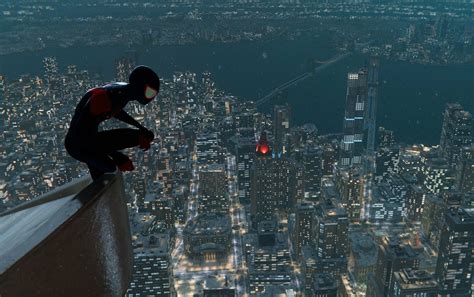 Download Miles Morales City New York Spider Man Video Game Marvels