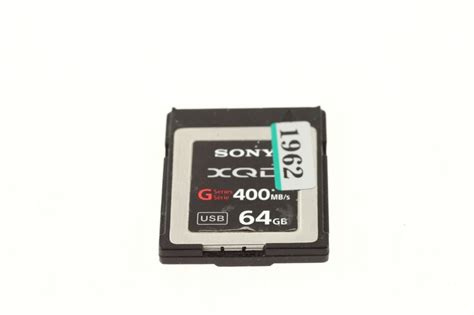 Karta Pamięci Xqd 64gb Sony G Series 400mbs 12672744189