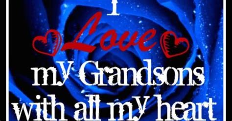 I Love My Grandson For The Grandparents And For The Grandkids