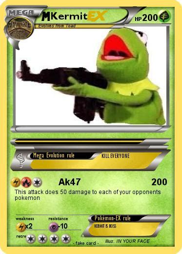 Pokémon Kermit 272 272 Ak47 My Pokemon Card