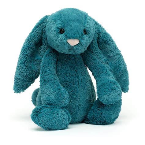 Jellycat Bashful Mineral Blue Bunny Medium Plush Toy — Pearl Grant Richmans