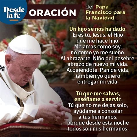 Papa Francisco En Nochebuena El Amor De Jesús Transforma La Vida