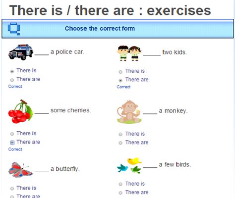 Fichas de gramática con there is/are en inglés.imprime la hoja de referencia,fichas con soluciones y actividades online. Blog de Inglés de Amparo: There is / There are : exercises