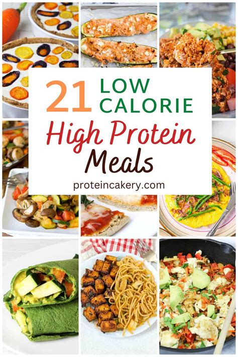 21 Low Calorie High Protein Meals Easy Recipes