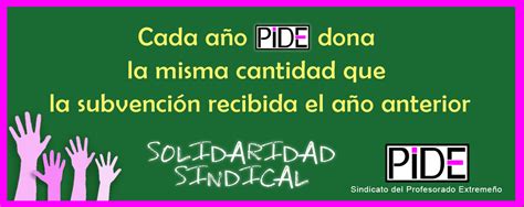 Solidaridad Sindicato Pide