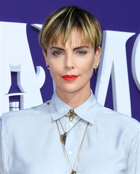 Makeup You Havent Lived Until Youve Had A Bowl Cut Charlize