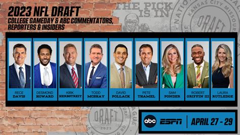 Personalities Pull Up For Espn S College Gameday Built By The Home Depot And Abc S Nfl Draft