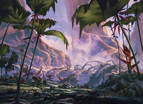 Alien Planet By Anthony Brault Fantasy Landscape Alien Planet Fantasy Art Landscapes