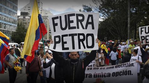 “vamos Por Mal Camino” Masivas Marchas En Contra De Petro A Solo Un Mes