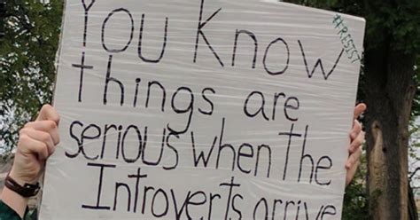 These Hilarious Protest Signs Are Perfect For Introverts Huffpost