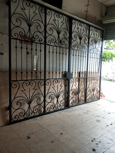 Wrought Iron Fixed Window Grill Rod Iron Windows Wrought Iron Window