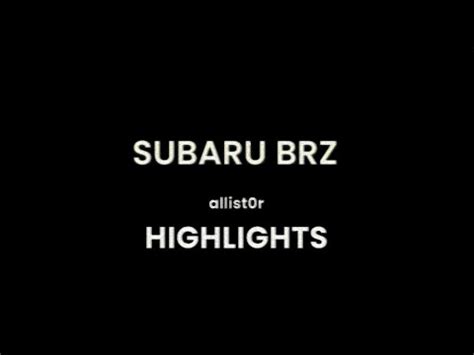 Assetto Corsa No Hesi Subaru BRZ Highlights YouTube