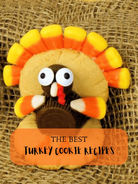 Turkey Shaped Cookies For Thanksgiving Eating Works