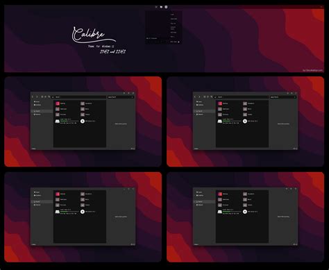 Calibre Linux Theme For Windows 11 By Cleodesktop On Deviantart