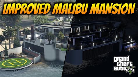 Malibu Mansion Remastered Mod That Make Gta 5 Better Ep6 Youtube