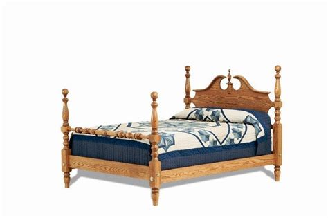 Cannonball Post Bed From Dutchcrafters Amish Furniture