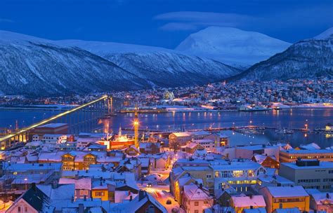 Tromso Norway A Beautiful City And A Great Place To See The Northern