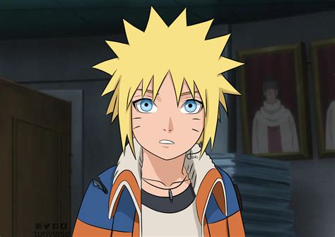 boruto with minato's hair : Naruto