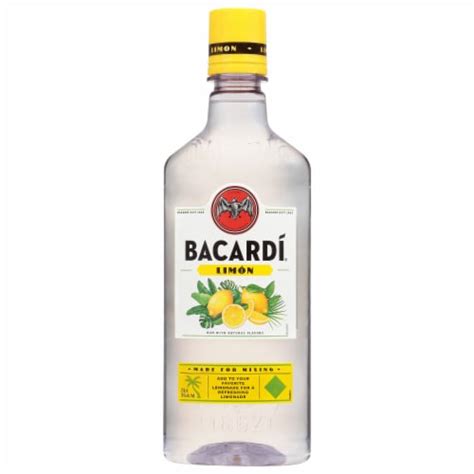 Bacardi Limon Rum 750 Ml Bakers
