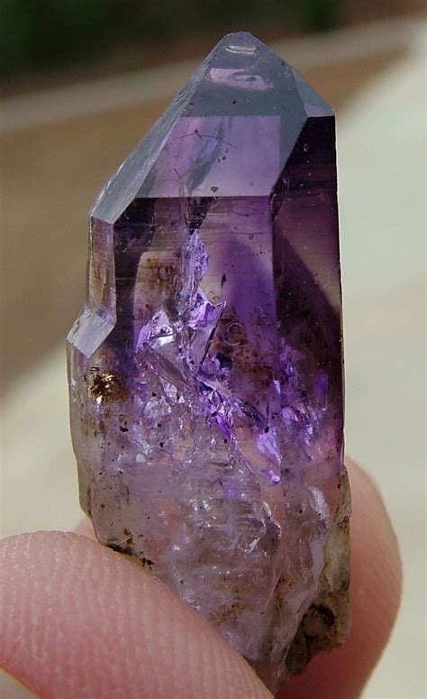 Namibi amethyst crystals