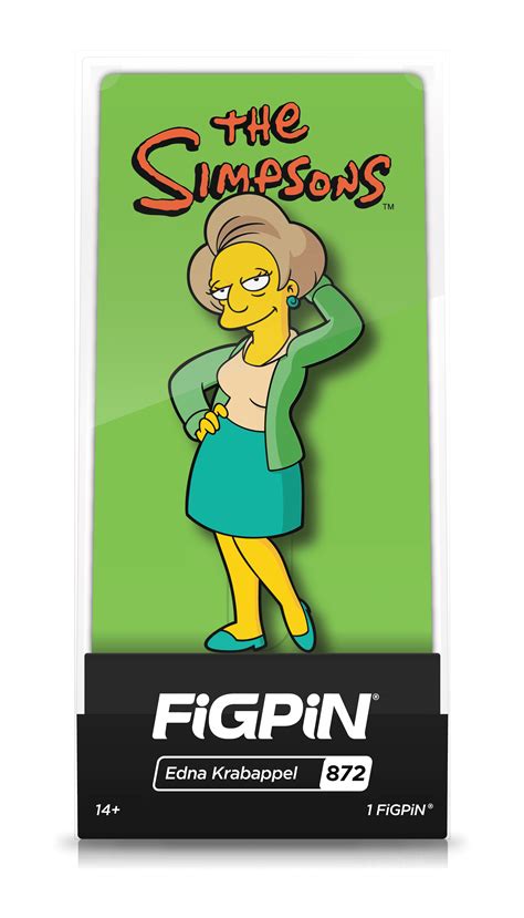FiGPiN The Simpsons Edna Krabappel 872 Walmart Com