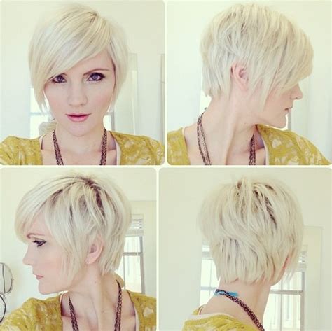 Hair with such length is washed and dried easily and quickly. Pixie Haircut with Long Bangs - PoPular Haircuts
