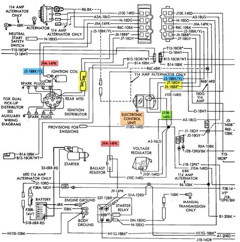 A circuit diagram (electrical diagram, elementary diagram, electronic schematic) is a graphical representation of an electrical circuit. I have a 1978 Pace Arrow with a 440 four bl. there's no spark from coil wire while cranking ...