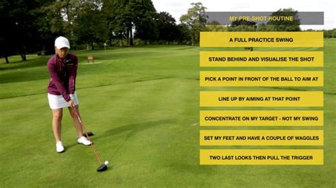 How To Create A Pre Shot Routine National Club Golfer