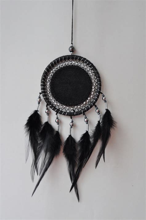 Moon Wolf Dream Catcher Small Car Hanging Review Rear View Etsy