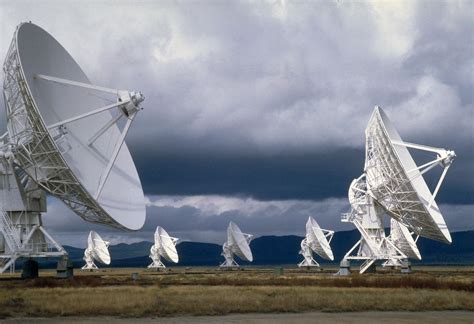 Very Large Array Vla Radio Telescopes Radio Astronomy Futuristic