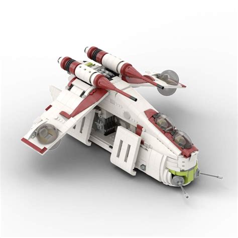 Star Wars 75021 Custom Republic Gunship Set Custom Lego Building Blocks