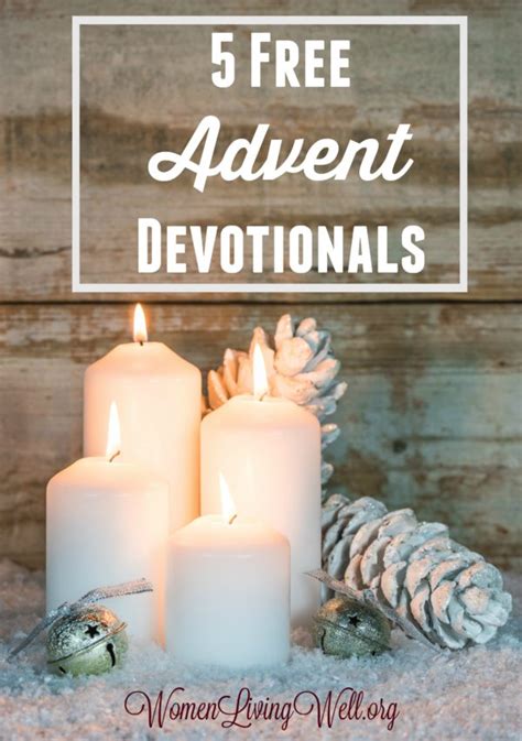 5 Free Advent Devotionals Women Living Well