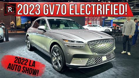 2023 Genesis Gv70 Electrified Redline First Look 2022 La Auto Show