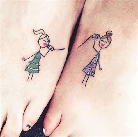 25 Sister Tattoo Ideas To Show Your Bond Schwester Tattoos Tattoo