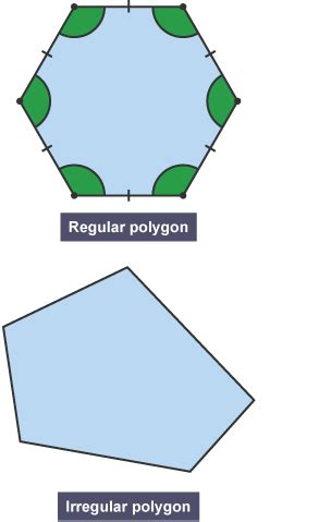 All sides are the same length (congruent) and all interior angles are the same size to find the measure of the central angle of a regular heptagon, make a circle in the middle. BBC Bitesize - GCSE Maths - Angles, lines and polygons - AQA - Revision 6