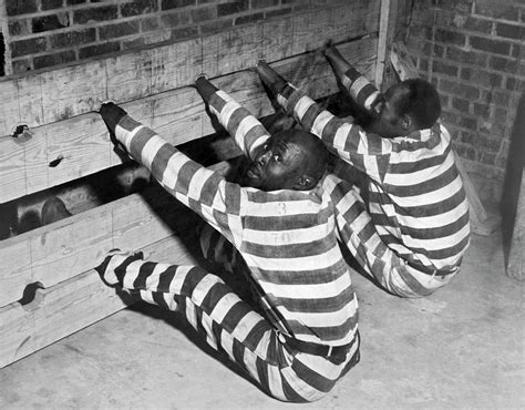 Prisoners In Stocks Photograph By Underwood Archives Pixels