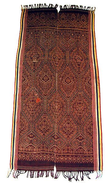 Ceremonial Textile Pua Kumbu Iban People The Metropolitan Museum