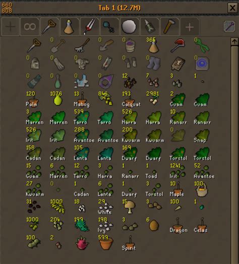 Pictures Of Runescape Bank Tabs