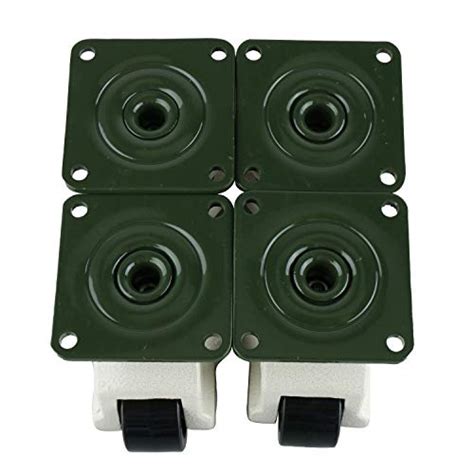 Homend 4 Pack Leveling Casters Gd 60f Plate Mounted Leveling Caster