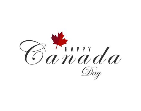 1st Of July Happy Canada Day Vector Illustration 24519785 Vector Art