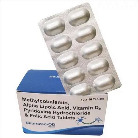 Methylcobalamin Tablets 10x10 1500 Mcg At Best Price In Latur Id