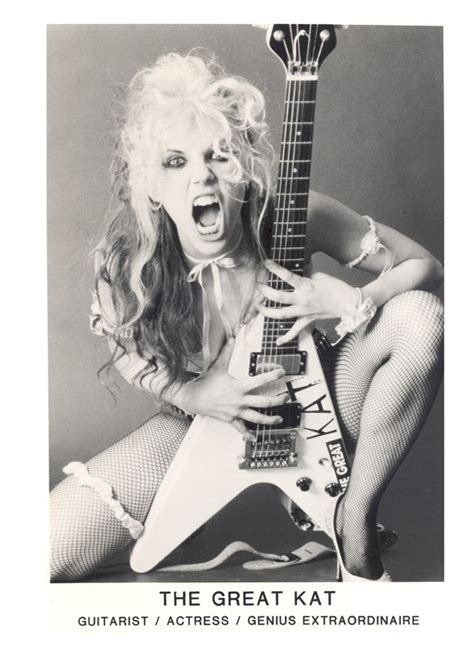Beethoven On Speed Eras Famous The Great Kat Guitaristactress