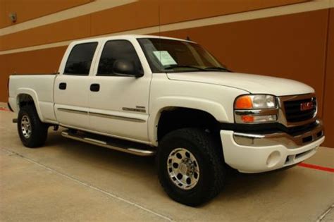 Buy Used 07 Gmc Sierra 2500 Hd Slt Crew Cab Short Bed Lbz Duramax