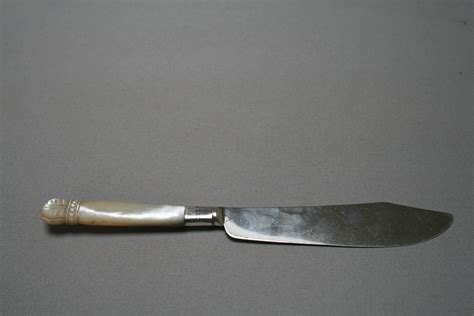 A Pearl Handled Silver Blade Butter Knife Williams Antiques