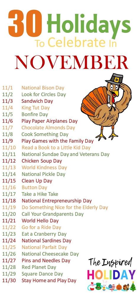 Celebrate November With 30 Unique Holidays