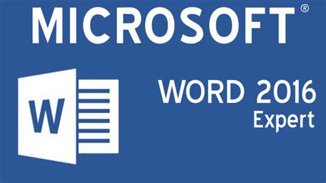Microsoft Word 2016 Expert Sstg Sea Safety Training Group
