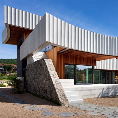 Korean Modern House Exterior Design Thedavis 5