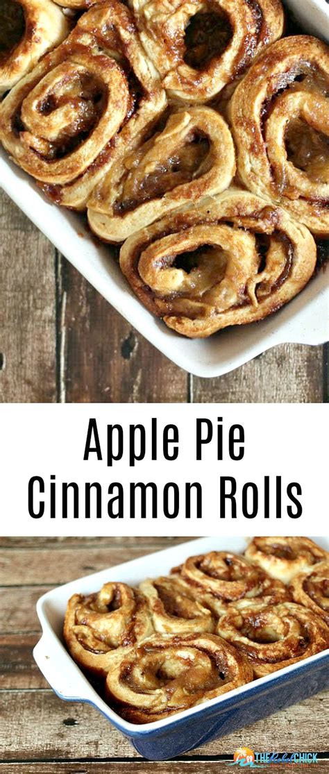 Homemade Apple Pie Cinnamon Rolls Recipe