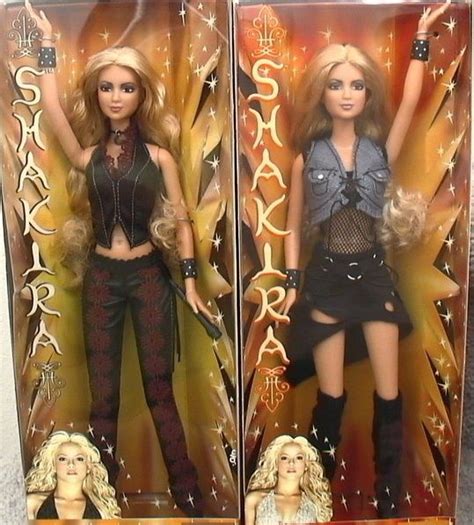 Shakira Barbies 2002 Barbie Celebrity Barbie Collector Dolls
